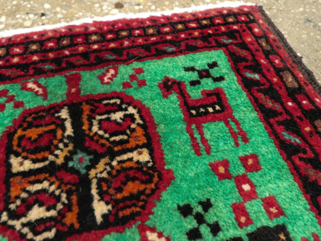 Vintage Persian Baluch Tribal Throw Rug (Pair: 3 of 4), No.27494 - Galerie Shabab