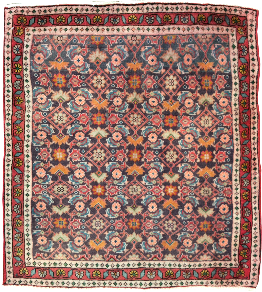 Vintage Persian Tabriz Rug (Pair: 1 of 2), No.27503 - Galerie Shabab