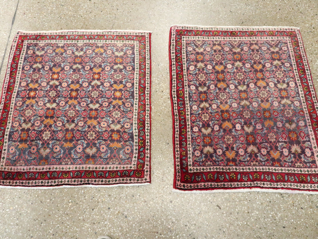 Vintage Persian Tabriz Rug (Pair: 2 of 2), No.27504 - Galerie Shabab