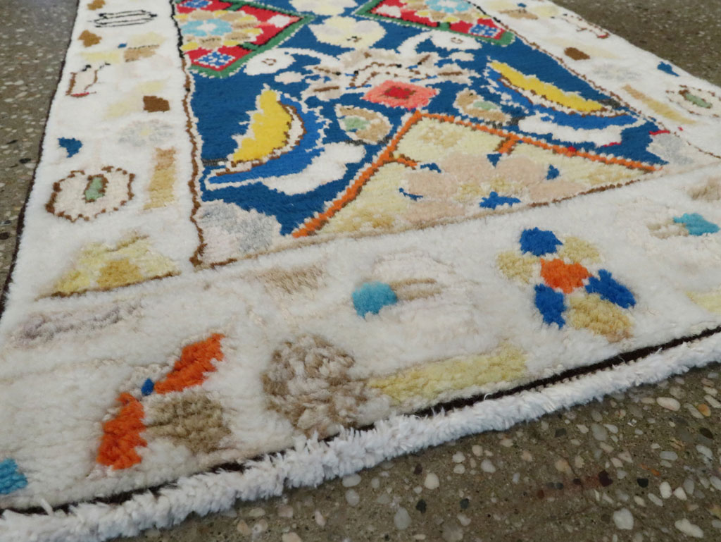 Vintage Persian Mahal Rug (Pair: 1 of 2), No.27512 - Galerie Shabab