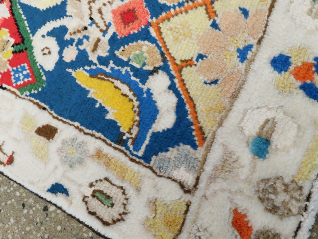 Vintage Persian Mahal Rug (Pair: 1 of 2), No.27512 - Galerie Shabab