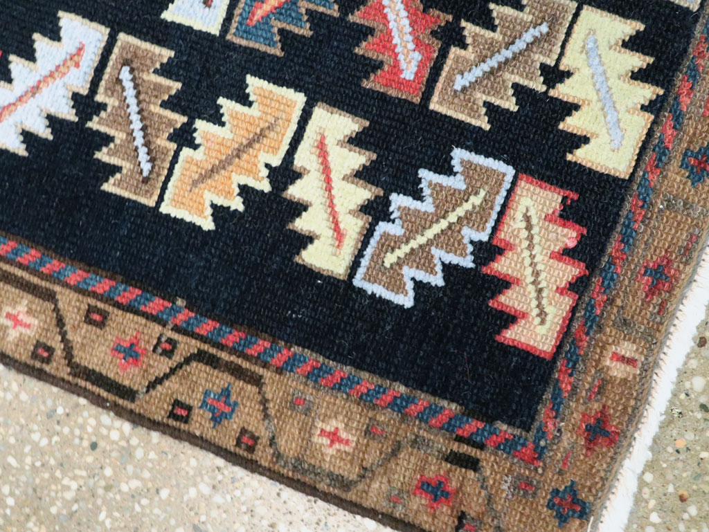 Vintage Persian Hamadan Rug, No.27515 - Galerie Shabab