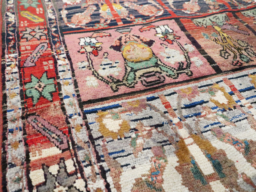 Vintage Persian Mahal Rug, No.27516 - Galerie Shabab