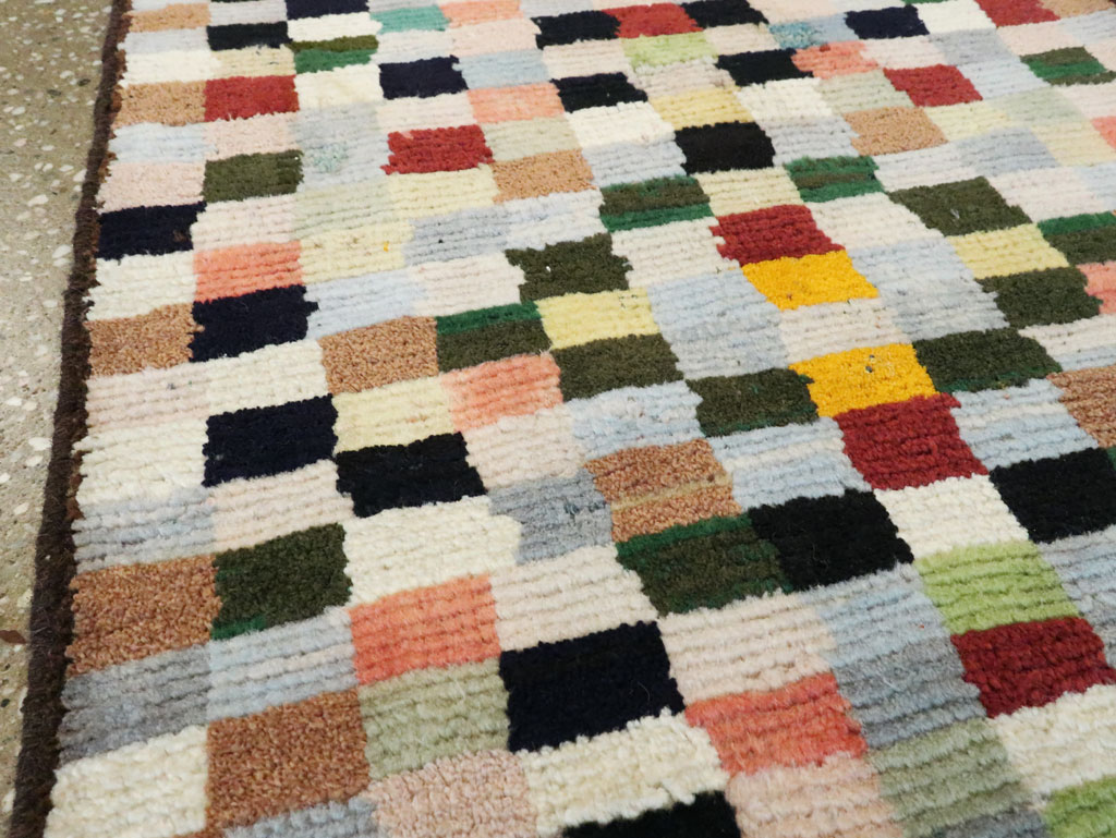 Vintage Persian Mahal Runner, No.27517 - Galerie Shabab