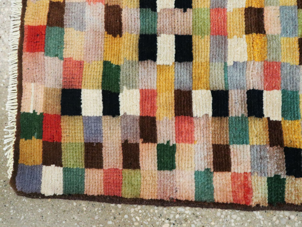Vintage Persian Mahal Runner, No.27517 - Galerie Shabab