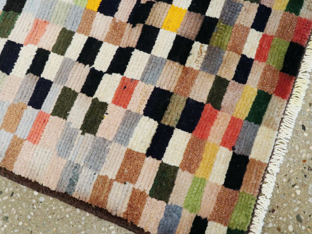 Vintage Persian Mahal Runner, No.27517 - Galerie Shabab