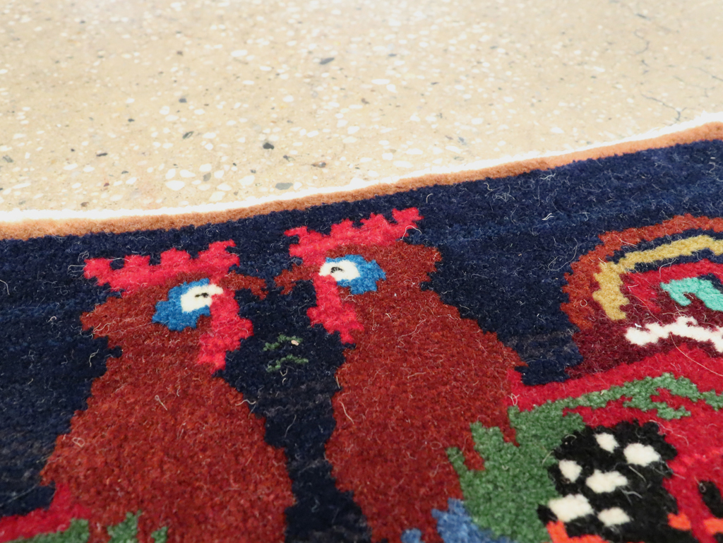 Vintage Persian Pictorial Baluch Rug, No.27520 - Galerie Shabab