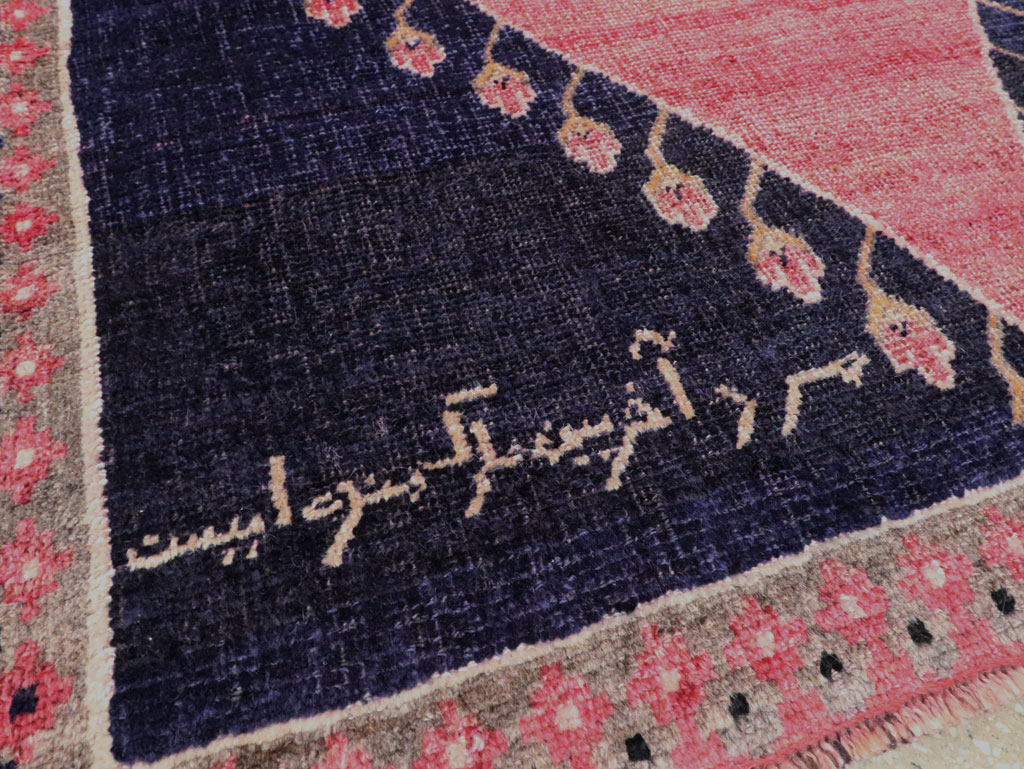 Vintage Kurdish Pictorial Rug, No.27521 - Galerie Shabab