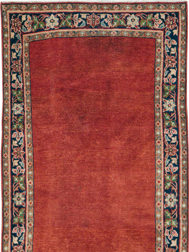 Vintage Persian Mahal Long Runner, No.27527 - Galerie Shabab