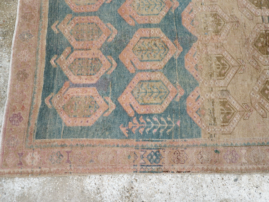 Vintage Persian Malayer Runner, No.27528 - Galerie Shabab