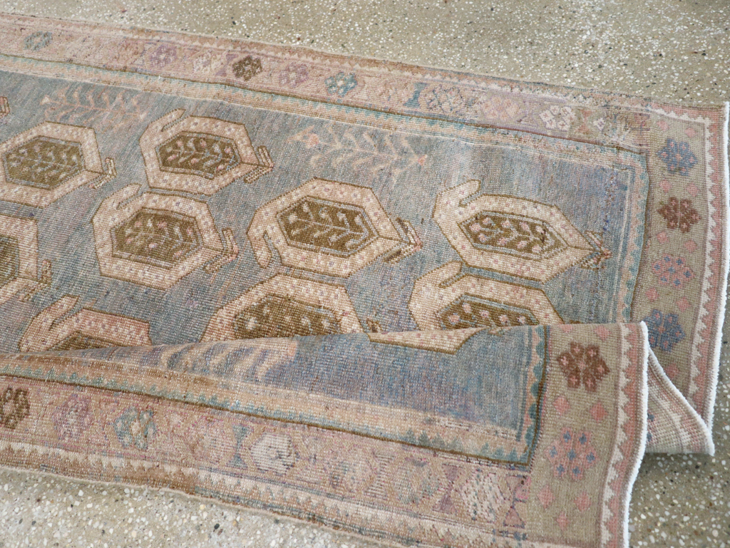 Vintage Persian Malayer Runner, No.27528 - Galerie Shabab