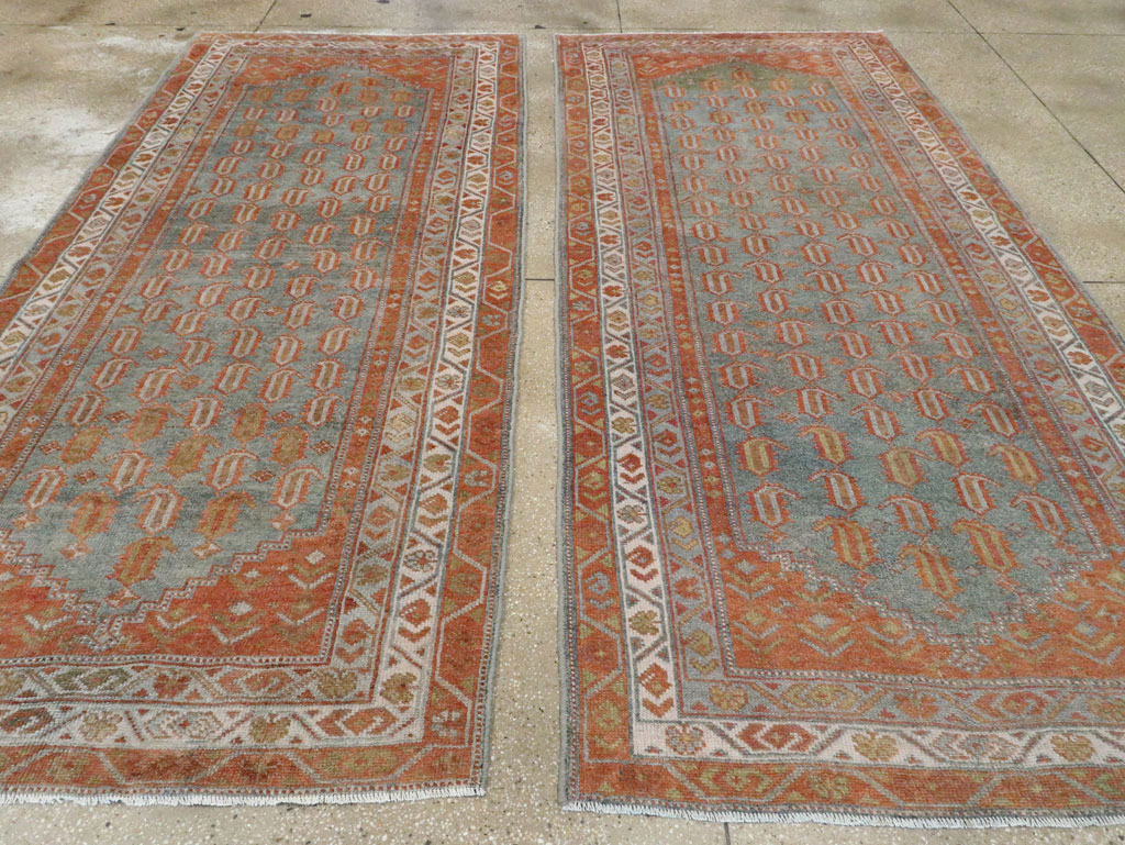 Antique Persian Malayer Runner (Pair: 1 of 2), No.27529 - Galerie Shabab