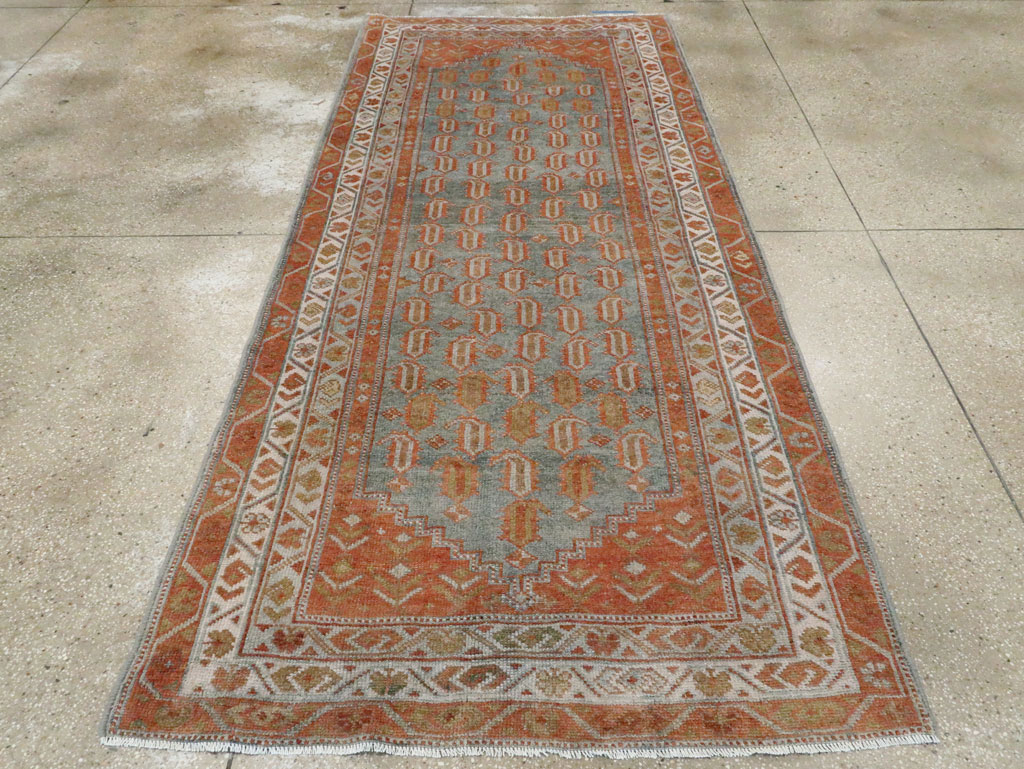 Antique Persian Malayer Runner (Pair: 2 of 2), No.27530 - Galerie Shabab