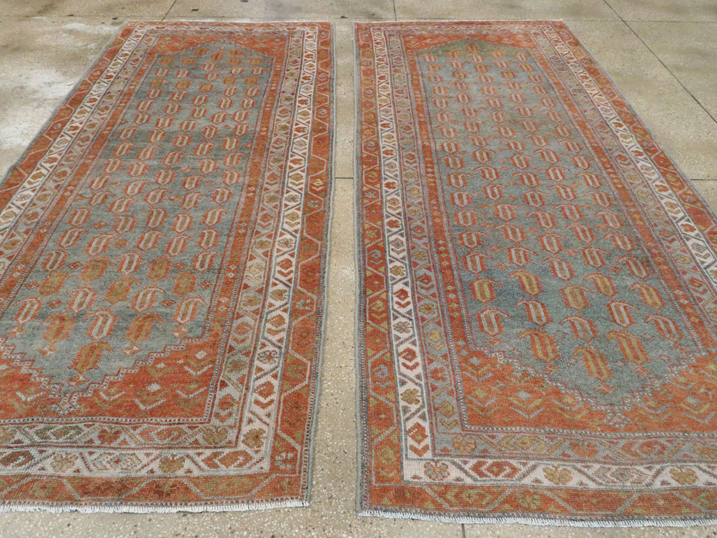 Antique Persian Malayer Runner (Pair: 2 of 2), No.27530 - Galerie Shabab