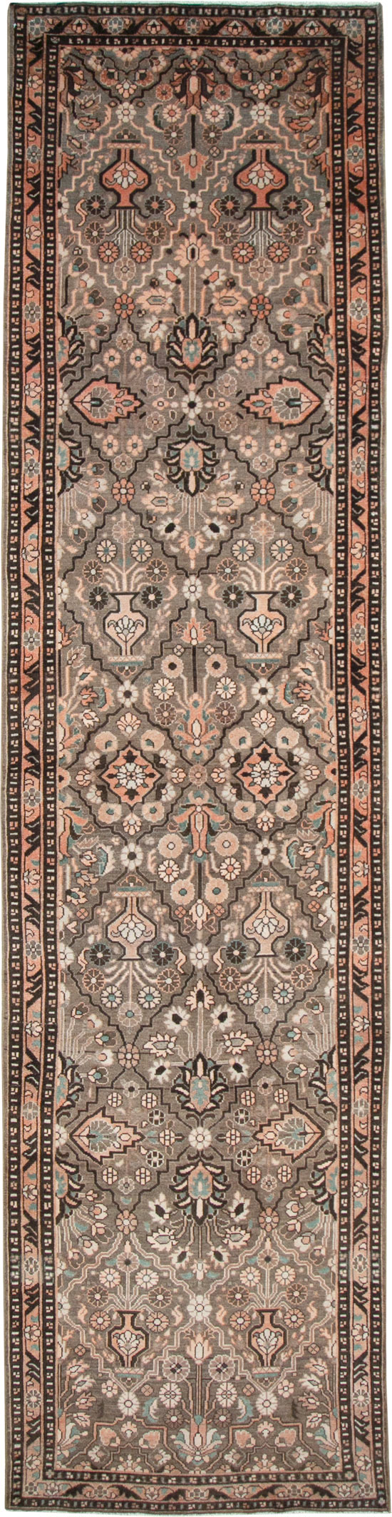 Vintage Persian Malayer Runner, No.27531 - Galerie Shabab
