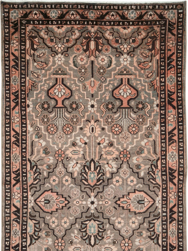 Vintage Persian Malayer Runner, No.27531 - Galerie Shabab