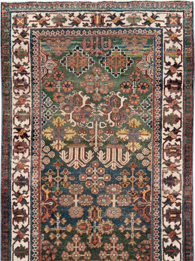 Vintage Persian Joshegan Runner, No.27533 - Galerie Shabab