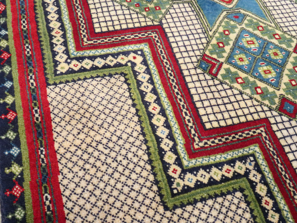 Vintage Persian Hamadan Rug, No.27541 - Galerie Shabab