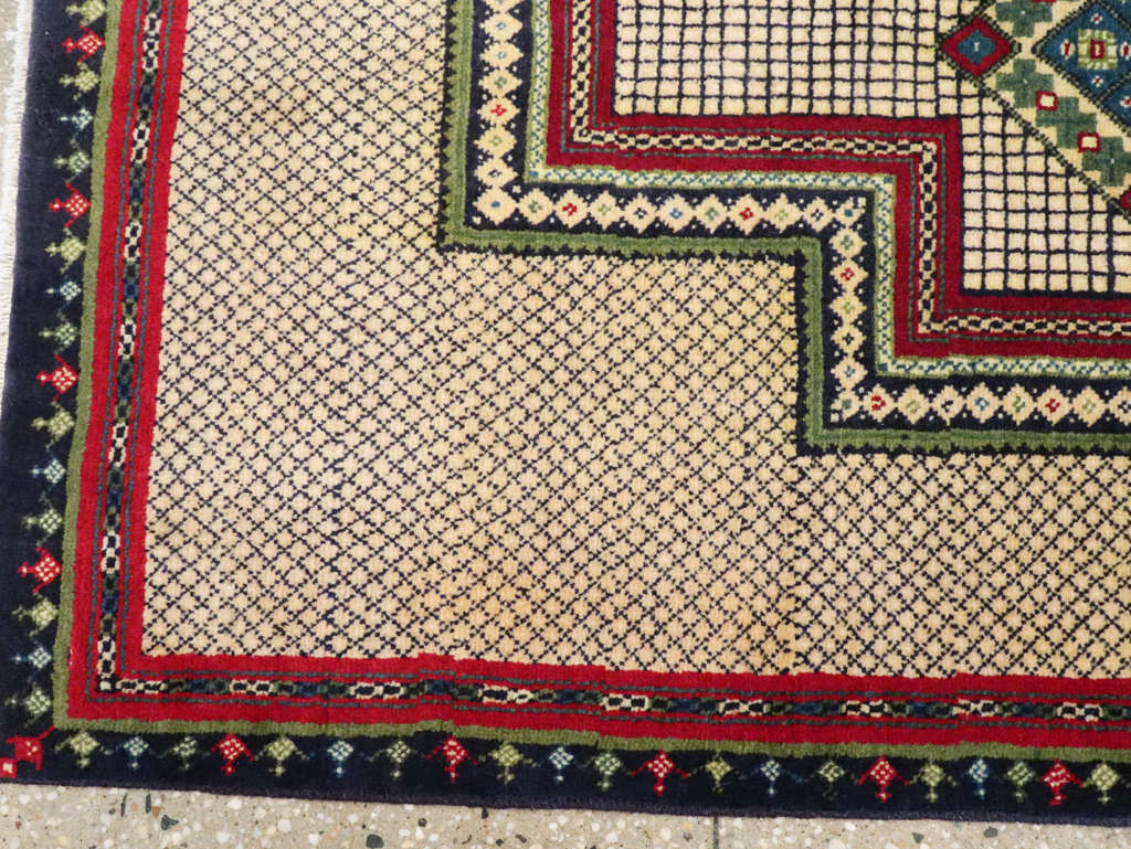 Vintage Persian Hamadan Rug, No.27541 - Galerie Shabab