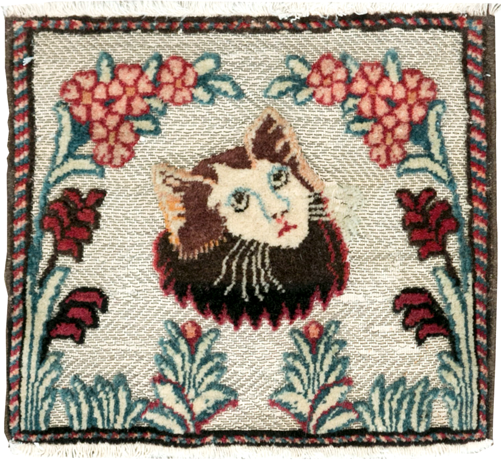 Vintage Persian Tabriz Souf Rug, No.27548 - Galerie Shabab