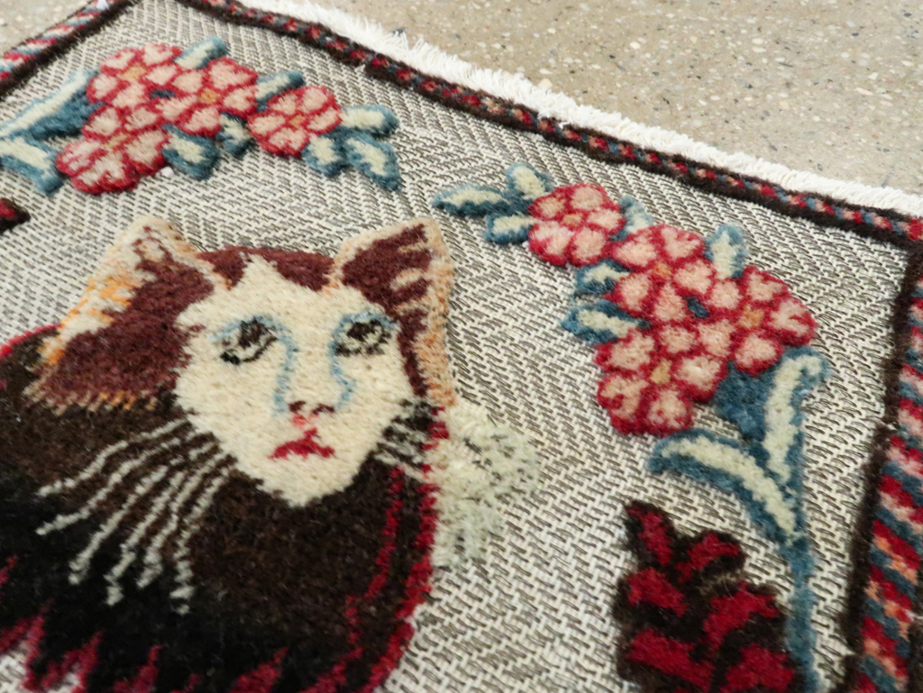 Vintage Persian Tabriz Souf Rug, No.27548 - Galerie Shabab