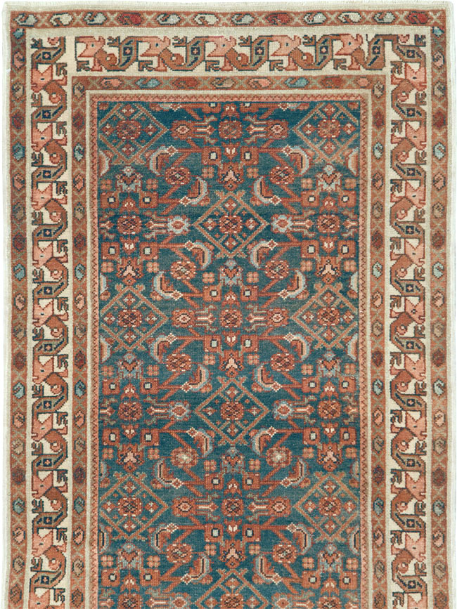 Vintage Persian Malayer Runner, No.27562 - Galerie Shabab