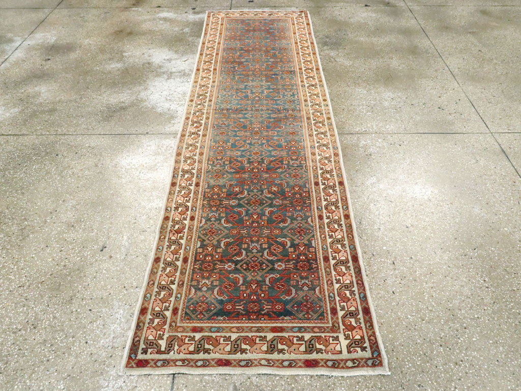 Vintage Persian Malayer Runner, No.27562 - Galerie Shabab