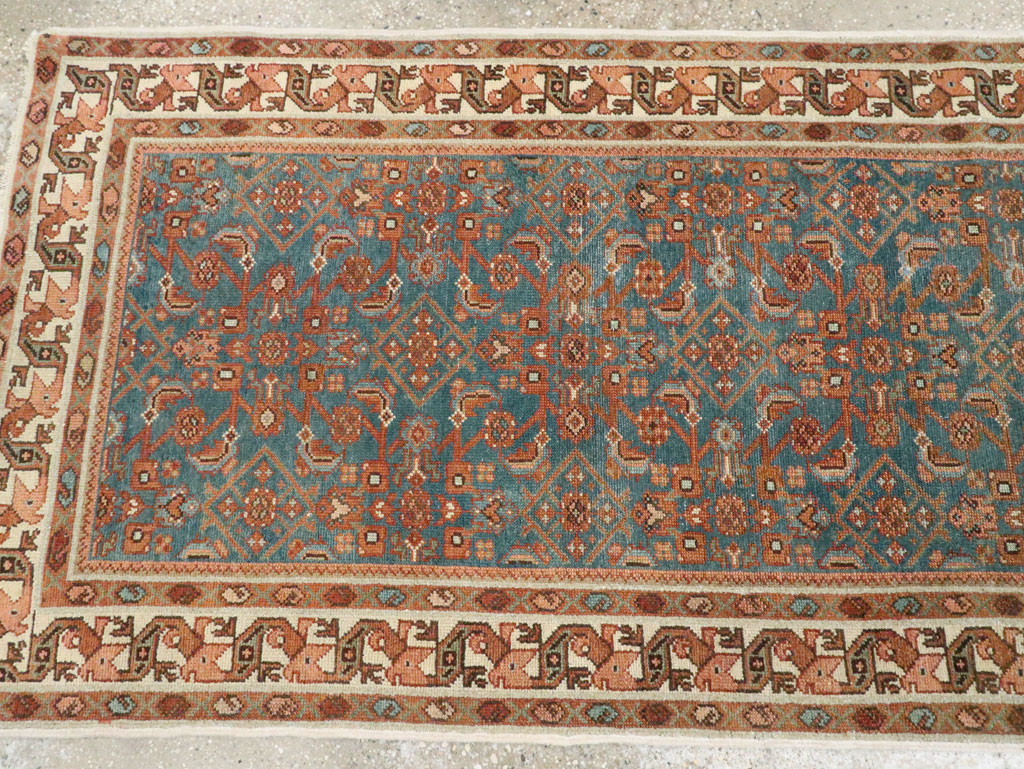 Vintage Persian Malayer Runner, No.27562 - Galerie Shabab
