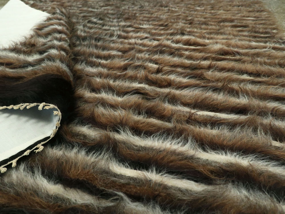 Vintage Mohair Rug, No.27568 - Galerie Shabab