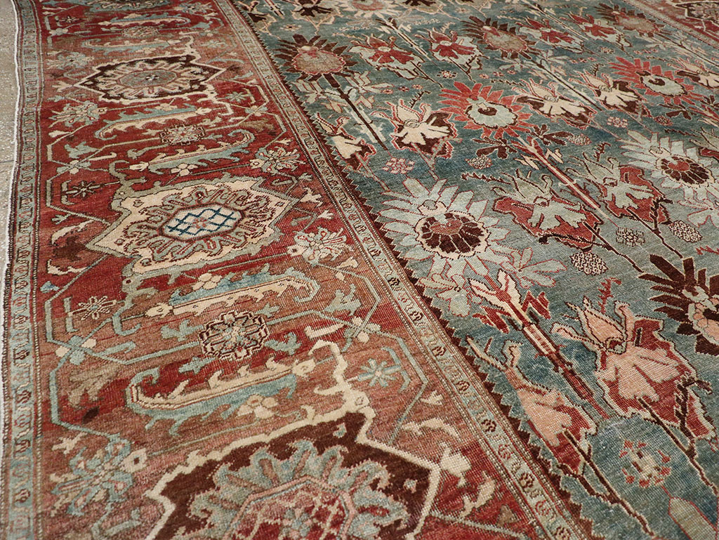 Antique Persian Bidjar Carpet, No.27571 - Galerie Shabab