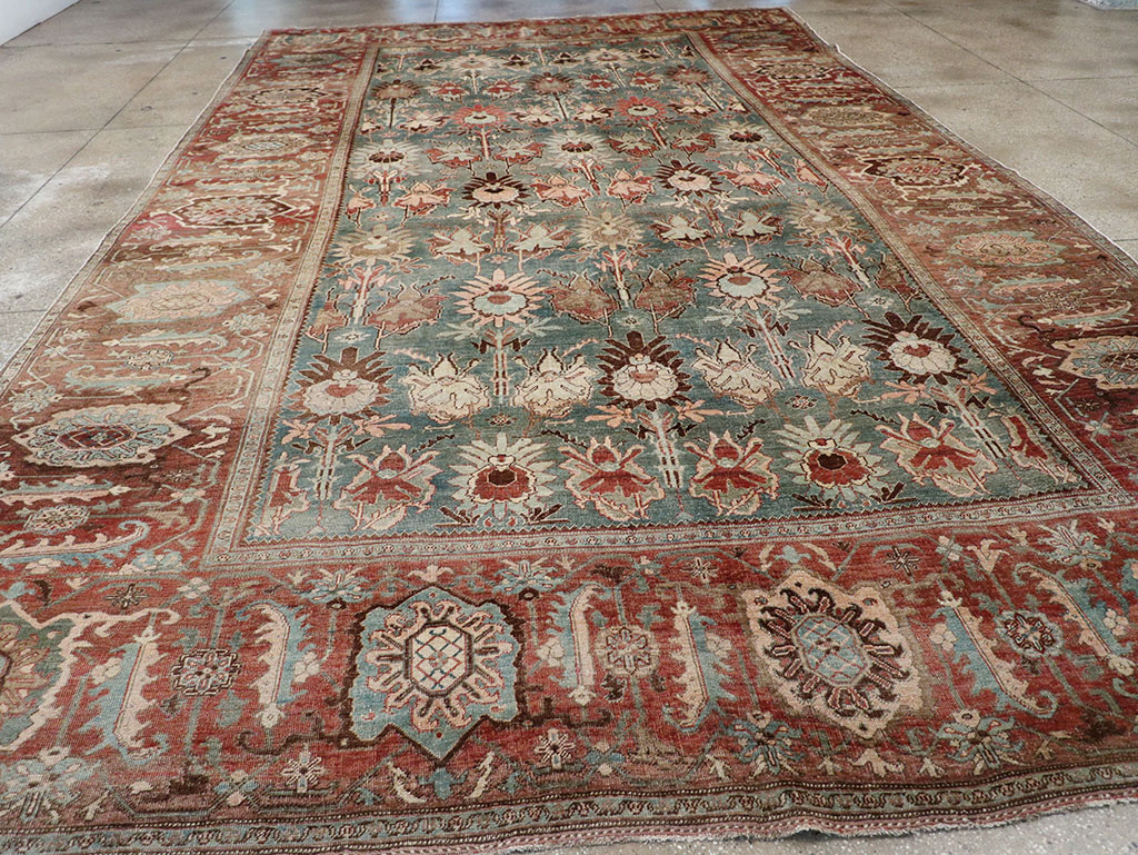 Antique Persian Bidjar Carpet, No.27571 - Galerie Shabab