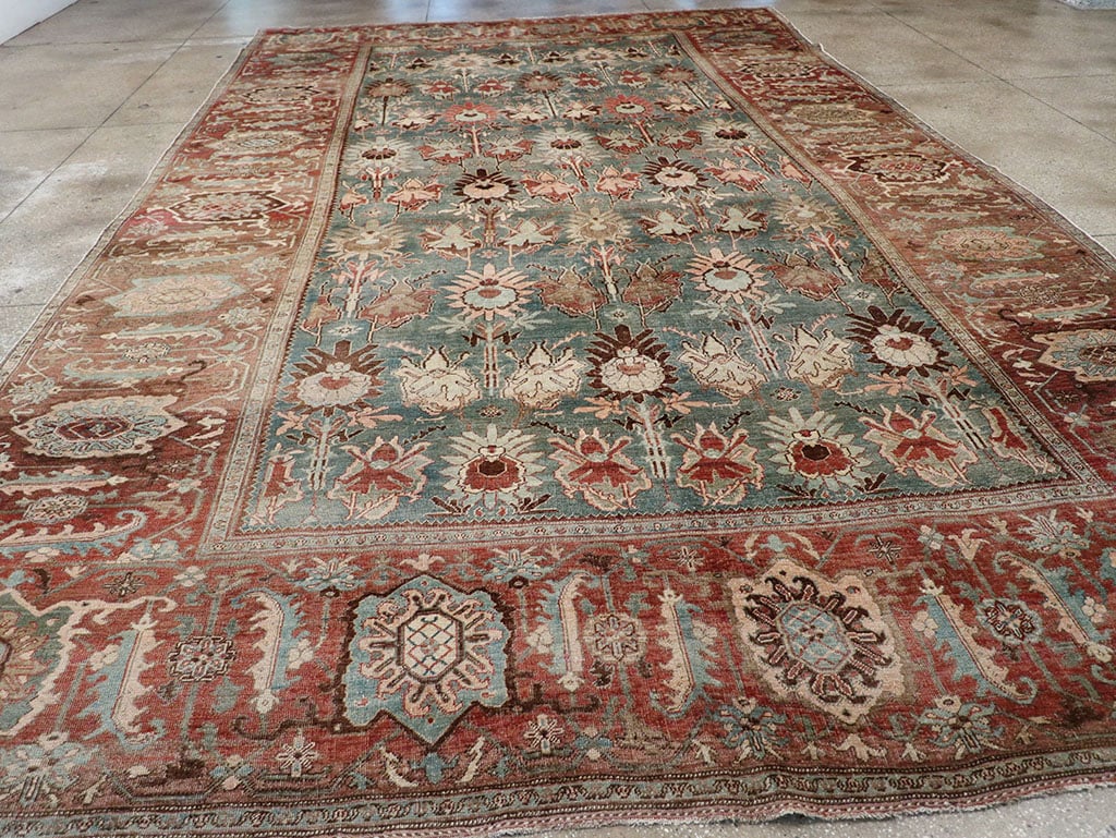 Antique Persian Bidjar Carpet, No.27571 - Galerie Shabab