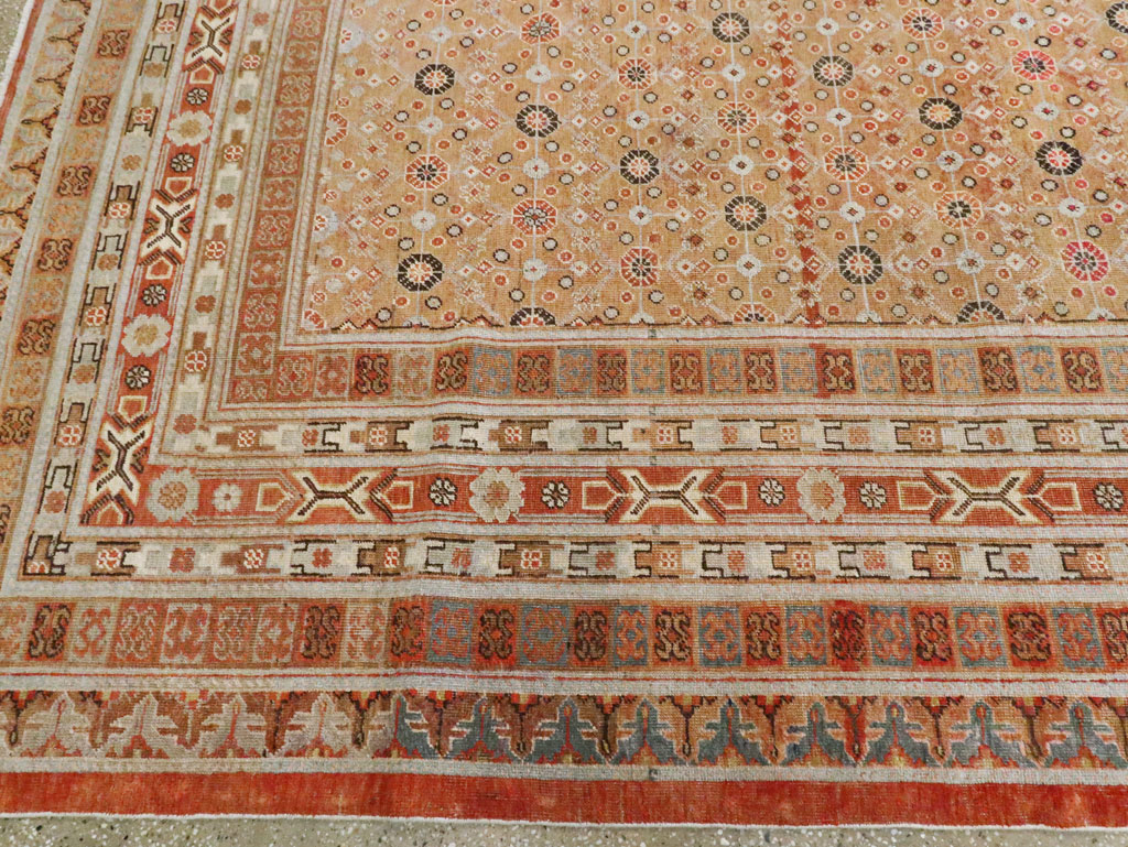 Antique East Turkestan Khotan Gallery Carpet, No.27573 - Galerie Shabab