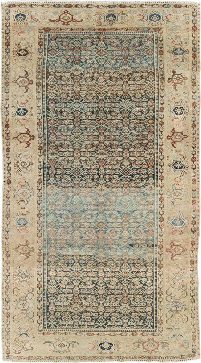 Antique Persian Malayer Gallery Carpet, No.27576 - Galerie Shabab