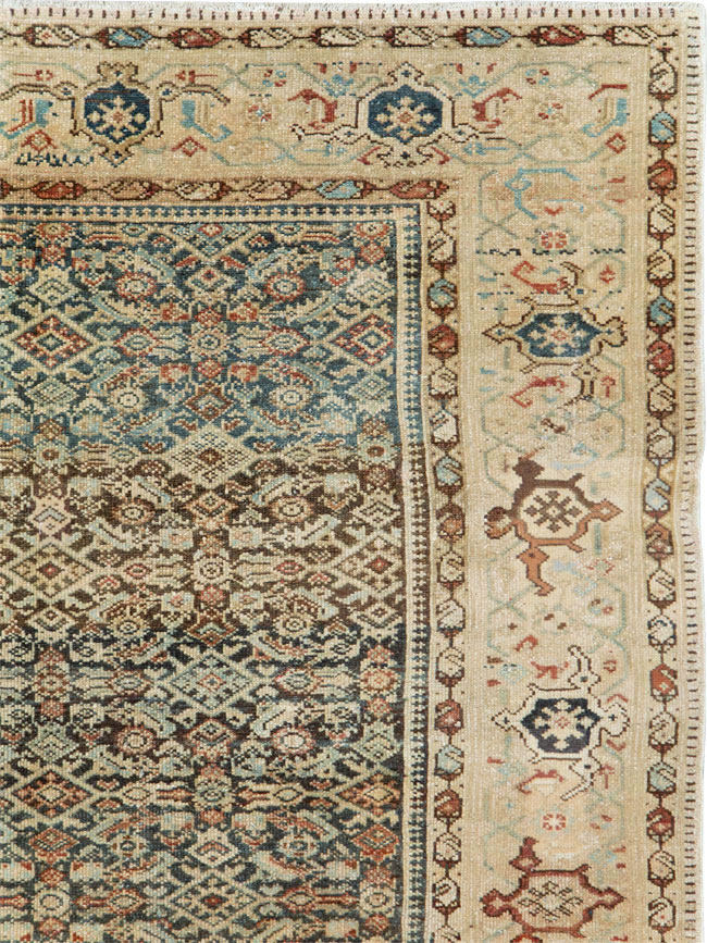 Antique Persian Malayer Gallery Carpet, No.27576 - Galerie Shabab