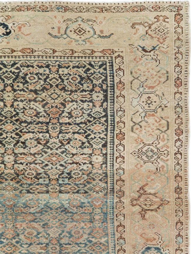 Antique Persian Malayer Gallery Carpet, No.27576 - Galerie Shabab