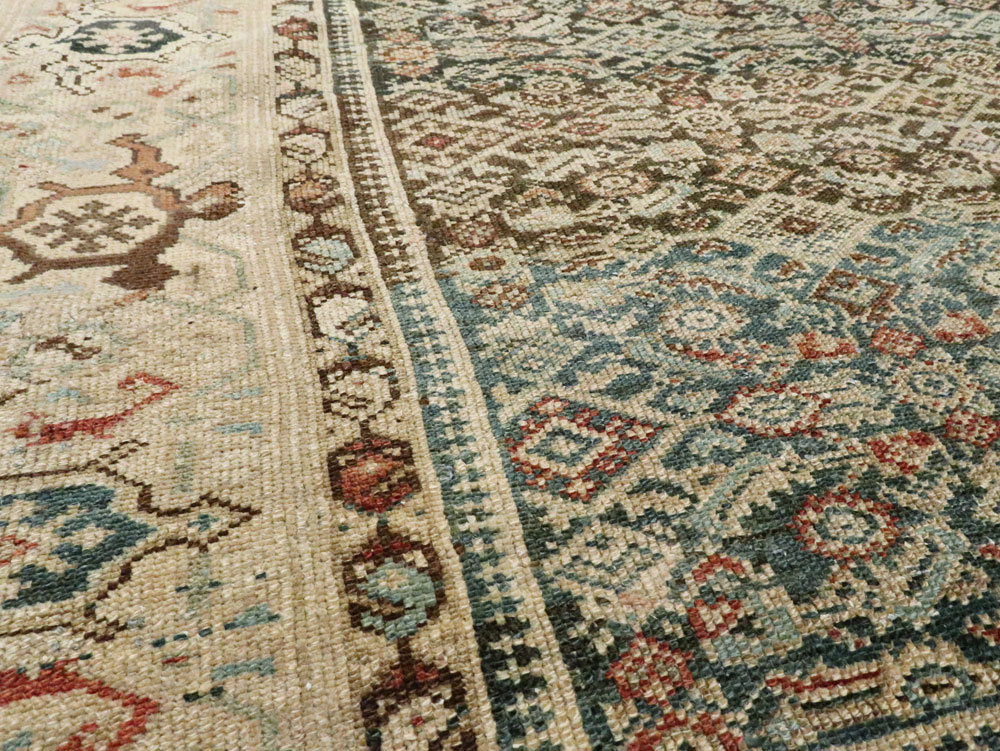 Antique Persian Malayer Gallery Carpet, No.27576 - Galerie Shabab
