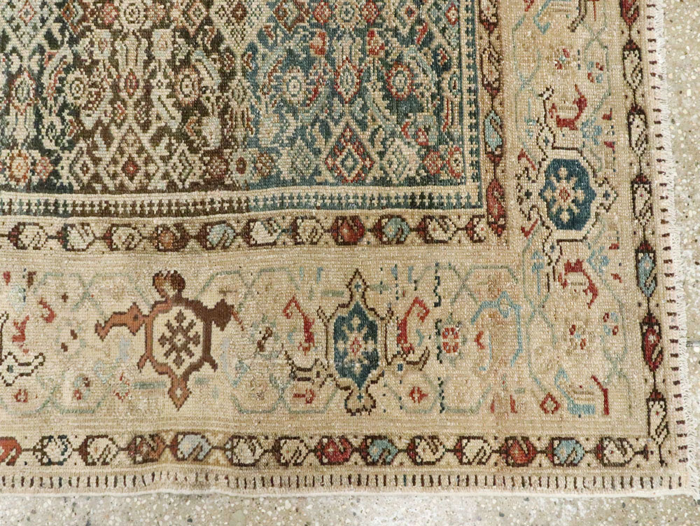 Antique Persian Malayer Gallery Carpet, No.27576 - Galerie Shabab