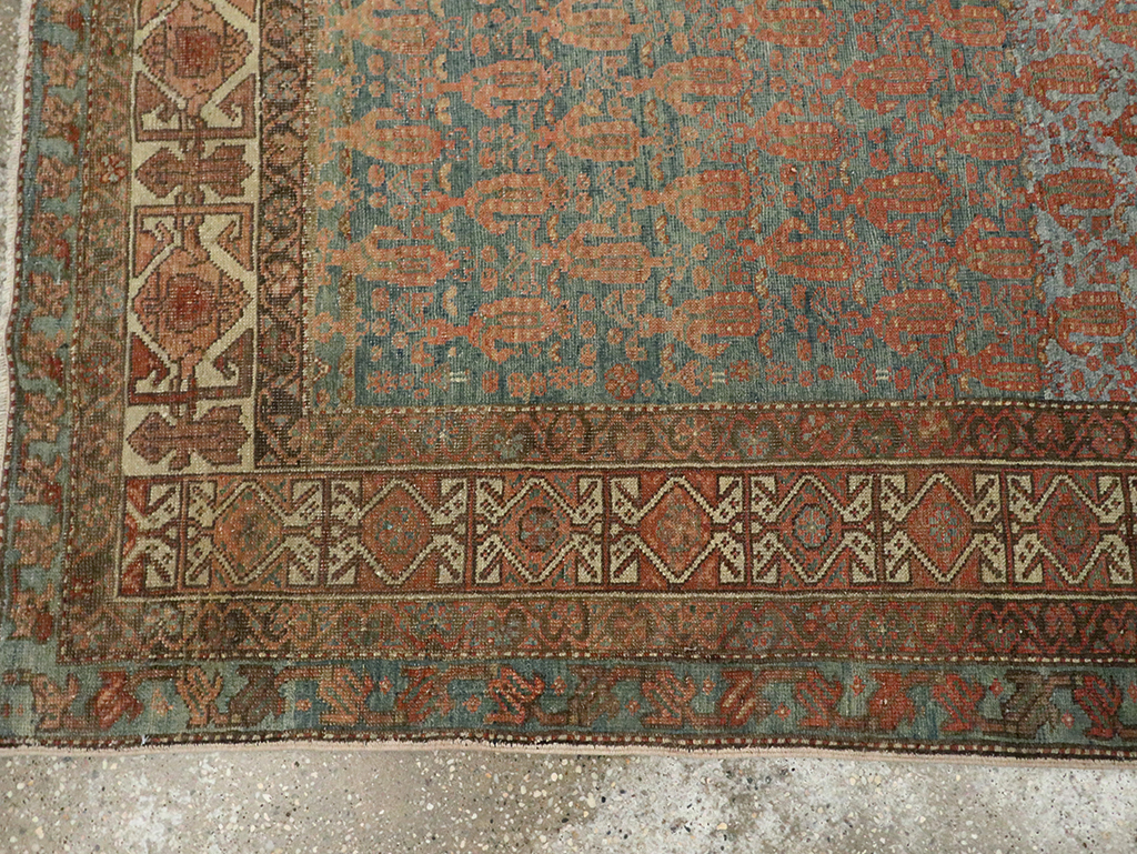 Antique Persian Malayer Gallery Rug, No.27583 - Galerie Shabab