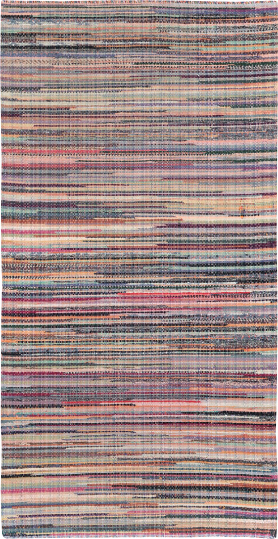 Small Vintage American Rag Rug (Pair: 1 of 2), No.27584 - Galerie Shabab