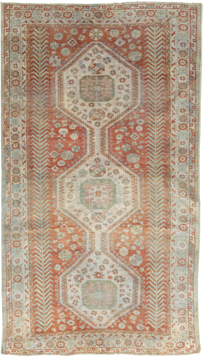 Vintage Persian Malayer Rug, No.27586 - Galerie Shabab