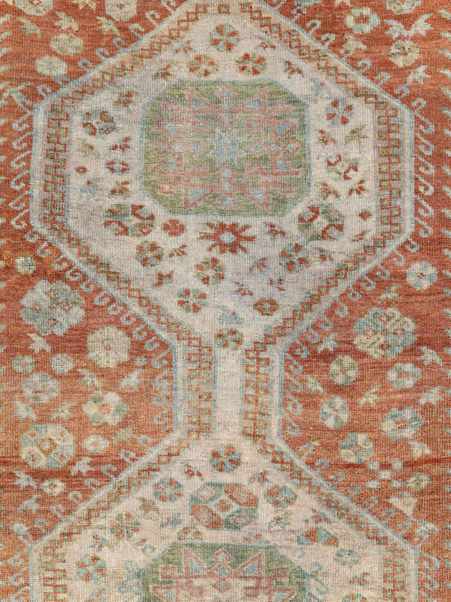 Vintage Persian Malayer Rug, No.27586 - Galerie Shabab