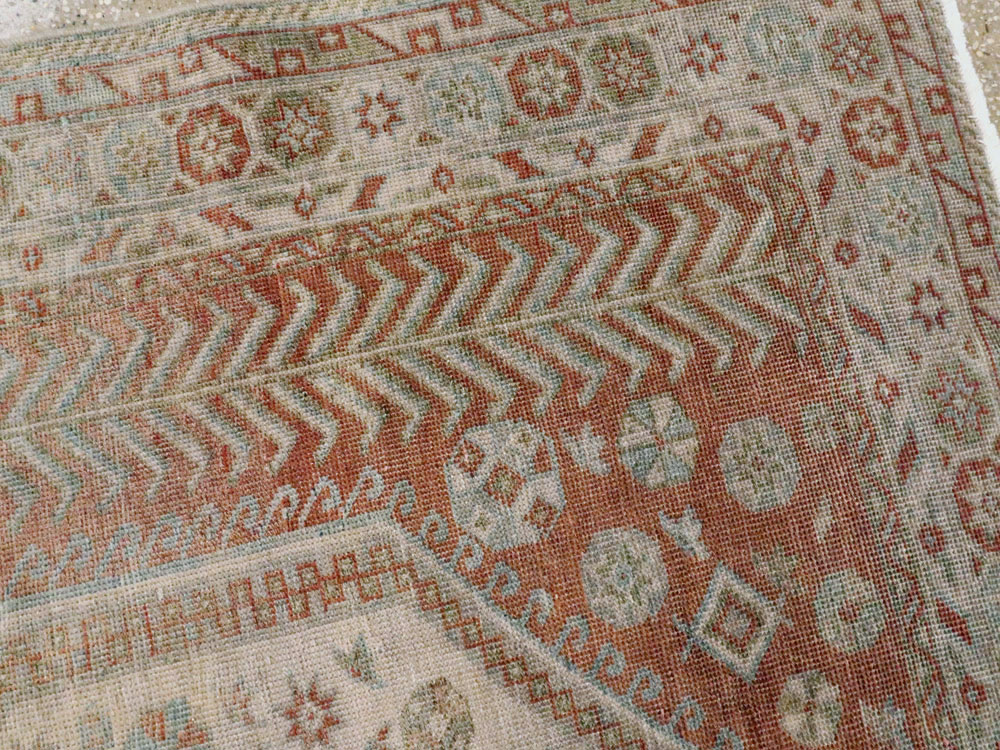 Vintage Persian Malayer Rug, No.27586 - Galerie Shabab