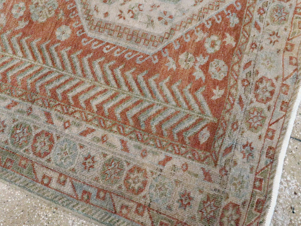 Vintage Persian Malayer Rug, No.27586 - Galerie Shabab