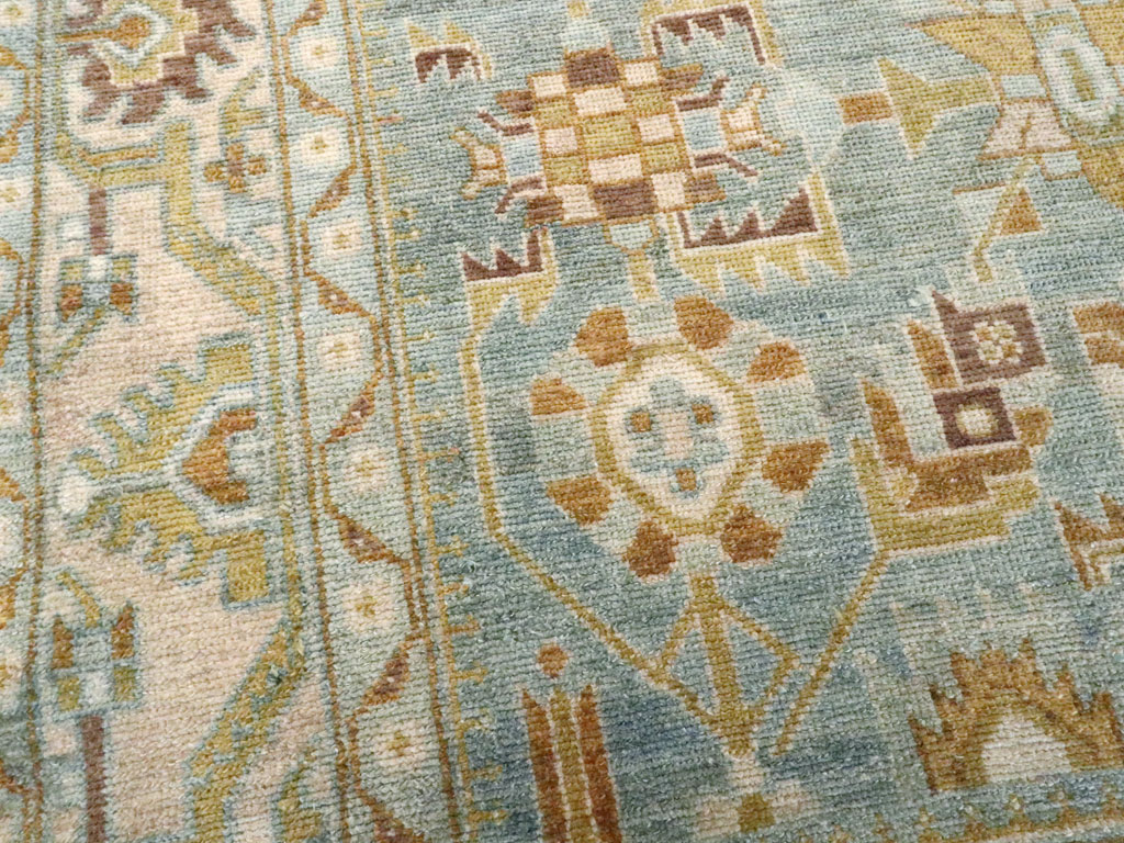 Vintage Persian Malayer Accent Rug, No.27587 - Galerie Shabab