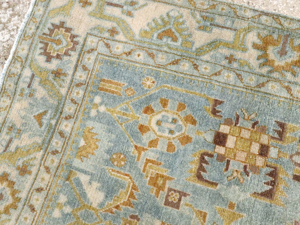 Vintage Persian Malayer Accent Rug, No.27587 - Galerie Shabab