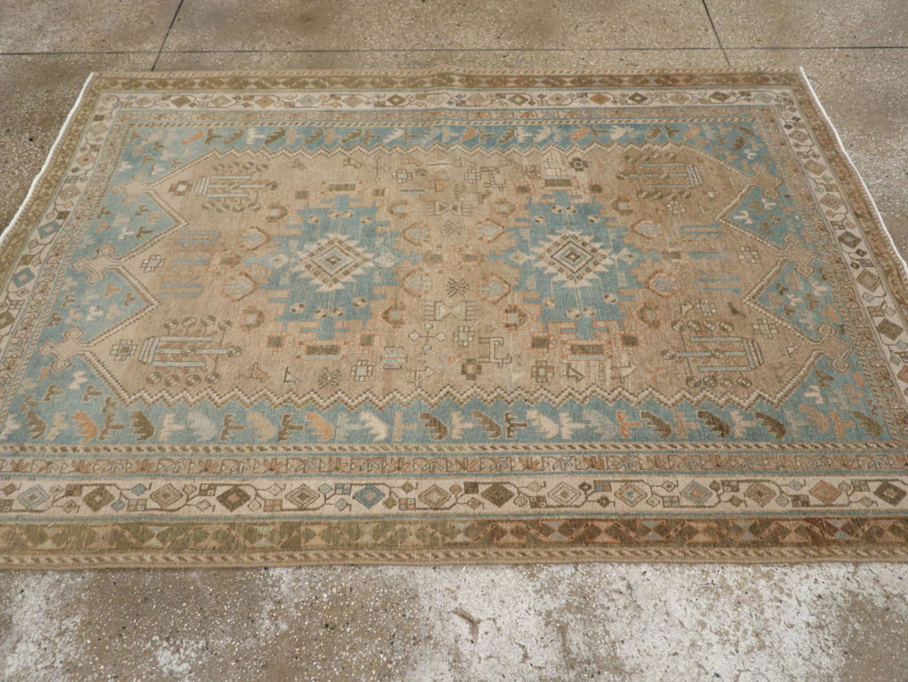 Vintage Persian Afshar Rug, No.27589 - Galerie Shabab