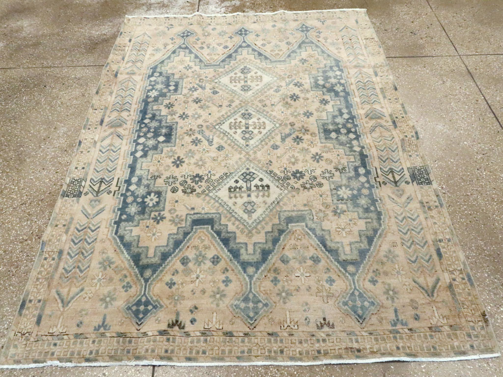 Vintage Persian Afshar Rug, No.27592 - Galerie Shabab