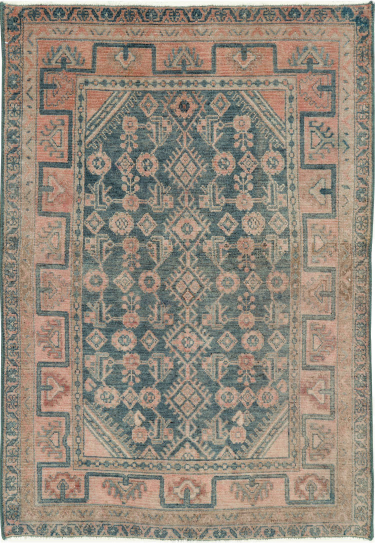 Vintage Persian Malayer Rug, No.27593 - Galerie Shabab