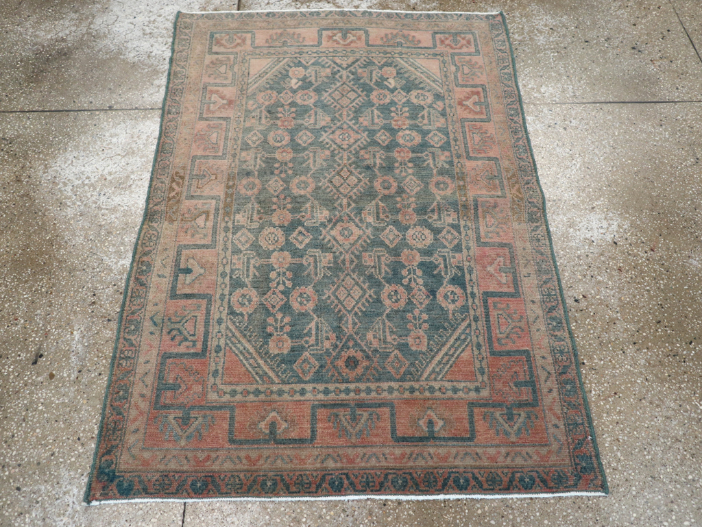 Vintage Persian Malayer Rug, No.27593 - Galerie Shabab